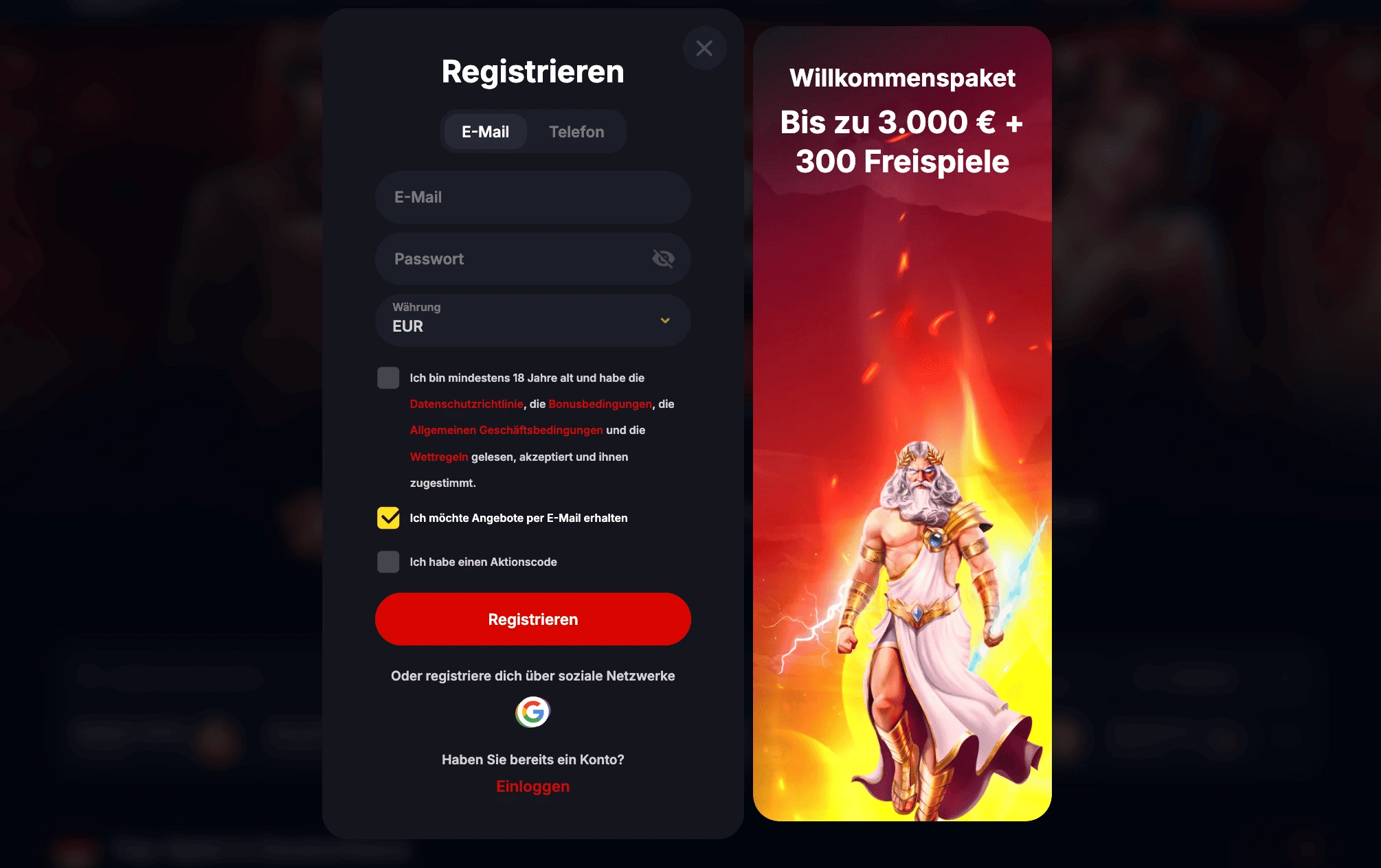 Der Schl&uuml;ssel zum Spielvergn&uuml;gen &ndash; Die Yep Casino Registrierung